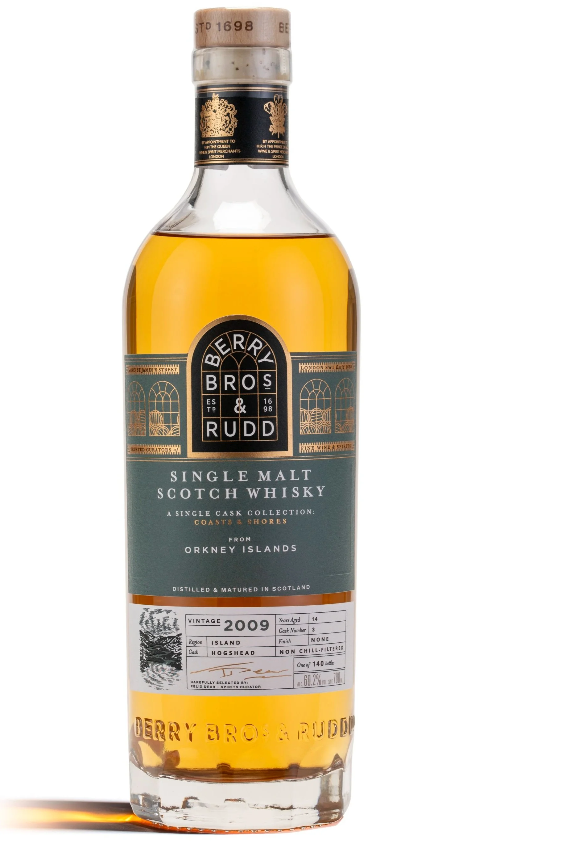 Single Orkney 2009 #3-C&S — Berry Bros. & Rudd Spirits - London UK